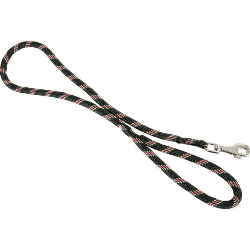 Laisse nylon corde 13mm - longueur 3M - noir Laisse nylon corde 13mm - longueur 3M - noir