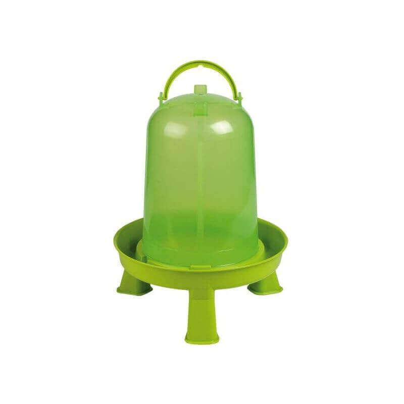 ABREUVOIR AVEC PIED VERT POULE 5L ABREUVOIR AVEC PIED VERT POULE 5L