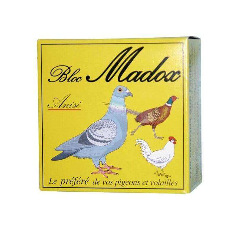 BLOC SEL PIGEONS/VOLAIL 950GR MADOX ANIS BLOC SEL PIGEONS/VOLAIL 950GR MADOX ANIS