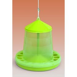 TREMIE PLASTIQUE VOLAILLE 8KG VERT NOURRISSEUR