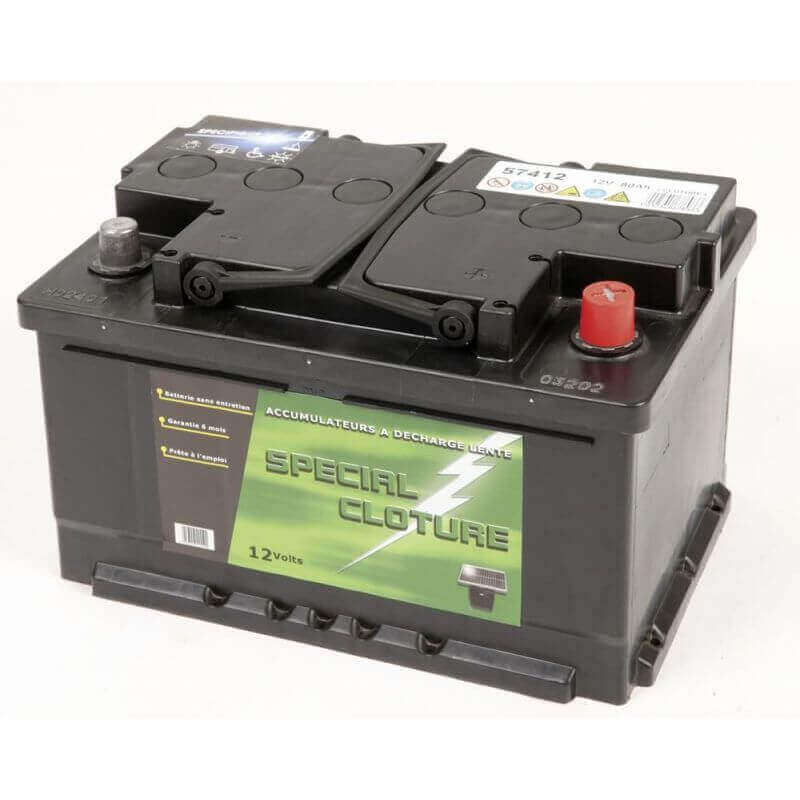 ACCU NCS 20 ACCU SPECIAL CLôTURE 12 VOLTS 80 AH ACCU NCS 20 ACCU SPECIAL CLôTURE 12 VOLTS 80 AH