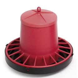NOURRISSEUR PLASTIQUE 8 KG ANTIGASPILLAGE