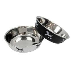 GAMELLE INOX ANTIDERAPANTE LUKI COULEUR 21CM