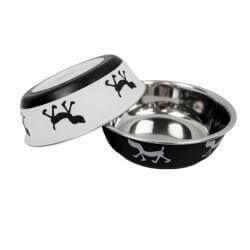 GAMELLE INOX ANTIDERAPANTE LUKI COULEUR 17CM