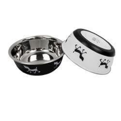 GAMELLE INOX ANTIDERAPANTE LUKI COULEUR 14CM