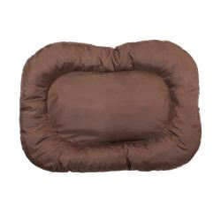 COUSSIN ANTIDERAPANT MARRON 300D 80X60 CM