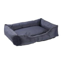 PANIER RECTANGULAIRE IMPERMEABLE ET ANTIDERAPANT BLEU 75X58X19CM