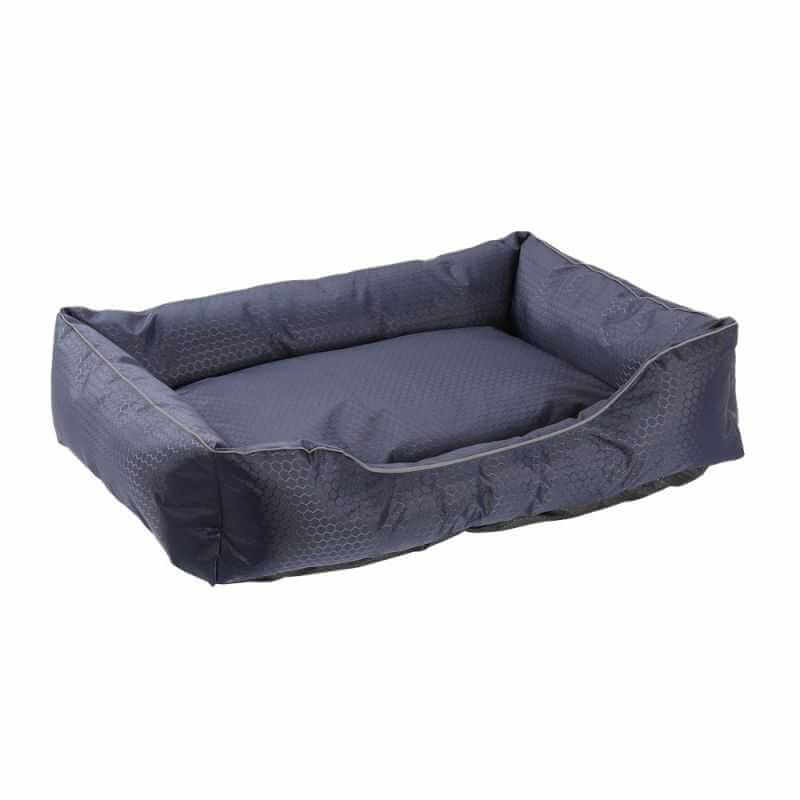 PANIER RECTANGULAIRE IMPERMEABLE ET ANTIDERAPANT BLEU 75X58X19CM