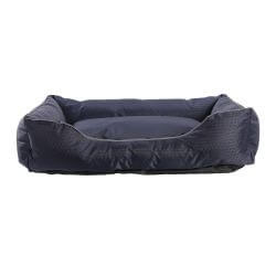 PANIER RECTANGULAIRE IMPERMEABLE ET ANTIDERAPANT BLEU 75X58X19CM