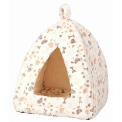 Abri Lingo, 32 × 42 × 32 cm, blanc/beige