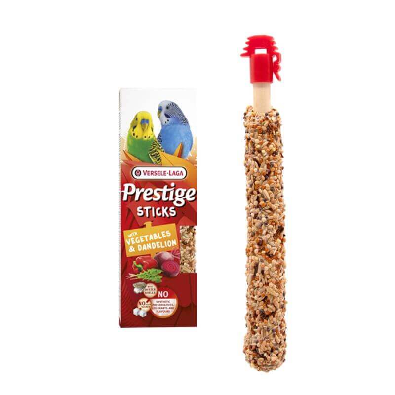 2 Prestige Sticks Petites Perruches avec Légumes 2 Prestige Sticks Petites Perruches avec Légumes