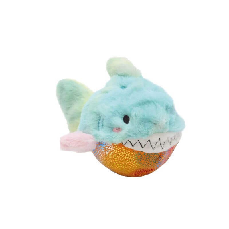 JEU CHIEN CHROMABALL SHARK 18 CM