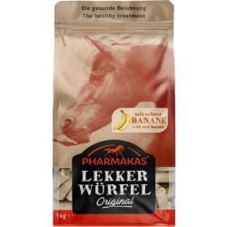 FRIANDISES POUR CHEVAUX 1KG, BANANE
