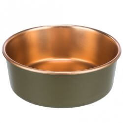 Gamelle en acier inox et plastique 0,8L 17 cm