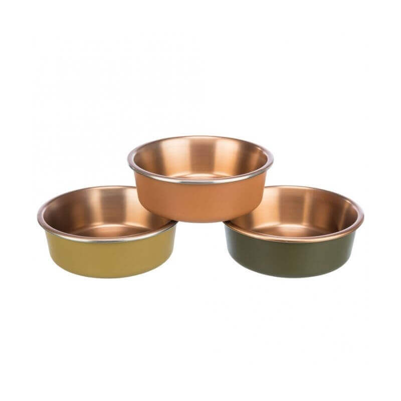 Gamelle, en acier inox/plastique, 1,5 l/ø 21 cm