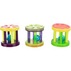 BALLE OU ROULEAU AVEC CLOCHE DIAM 4.5CM