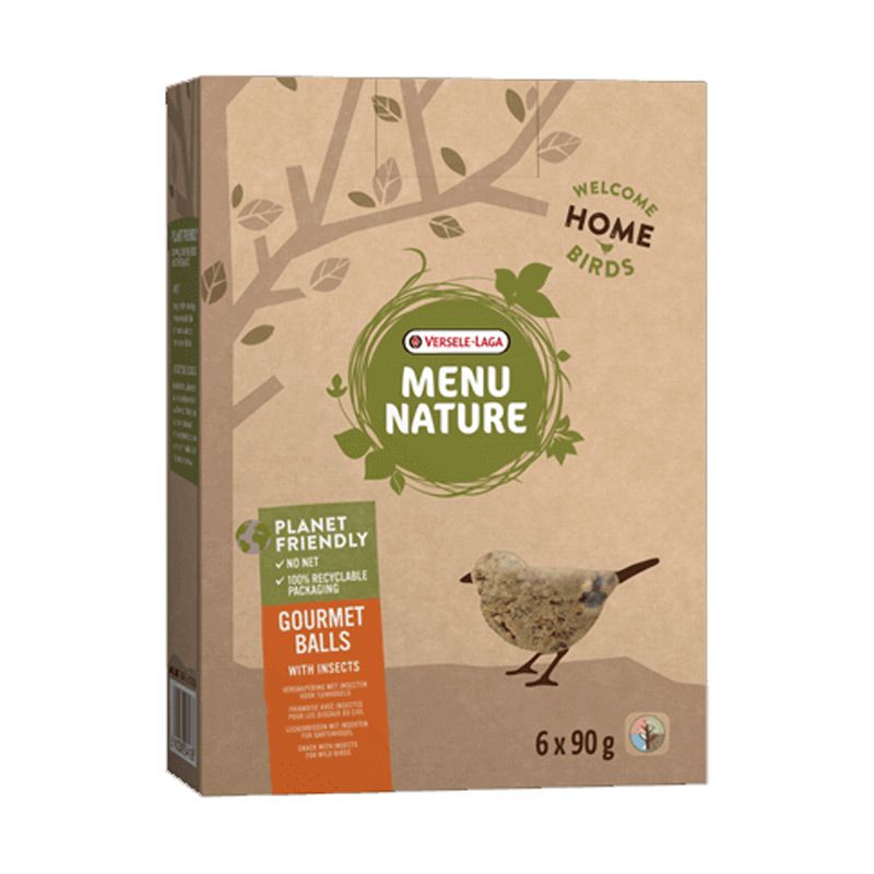 Menu Nature Gourmet balls with Insects x6 - no net 540g