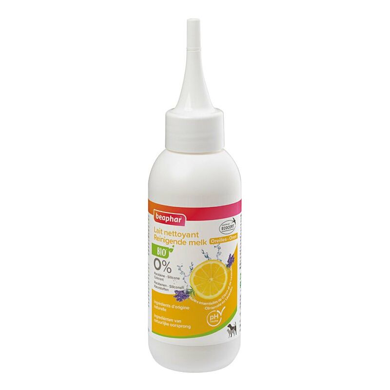 Lait nettoyant Bio pour les oreilles Lait nettoyant Bio pour les oreilles