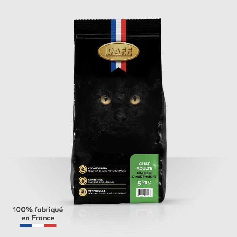 DAFF GRAIN FREE CHAT DINDE FRAICHE 5KG