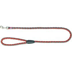 laisse Cavo, S–M: 1,00 m/Diamètre 12 mm, rouille/gris graphite