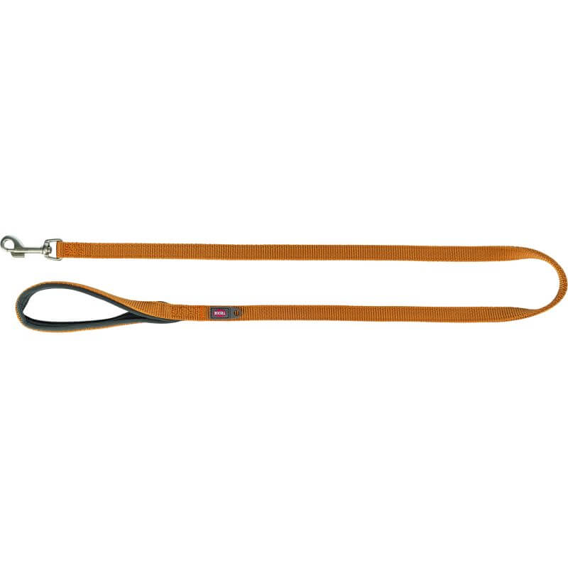 laisse Premium, M–L: 1,00 m/20 mm, curry