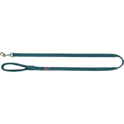 laisse Premium, L–XL: 1,00 m/25 mm, pétrole