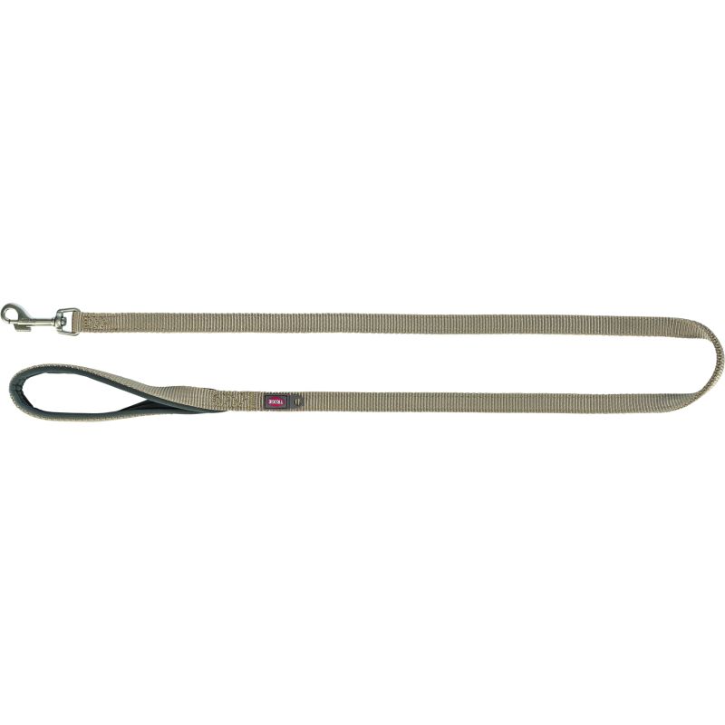 laisse Premium, L–XL: 1,00 m/25 mm, sable