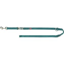 laisse Premium réglable, XS–S: 2,00 m/15 mm, pétrole
