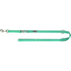 laisse Premium réglable, M–L: 2,00 m/20 mm, aqua
