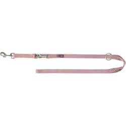 laisse Premium réglable, M–L: 2,00 m/20 mm, blush