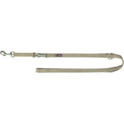 laisse Premium réglable, M–L: 2,00 m/20 mm, sable