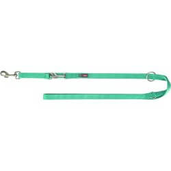 laisse Premium réglable, L–XL: 2,00 m/25 mm, aqua
