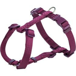 harnais H Premium, S–M: 42–60 cm/15 mm, sangria