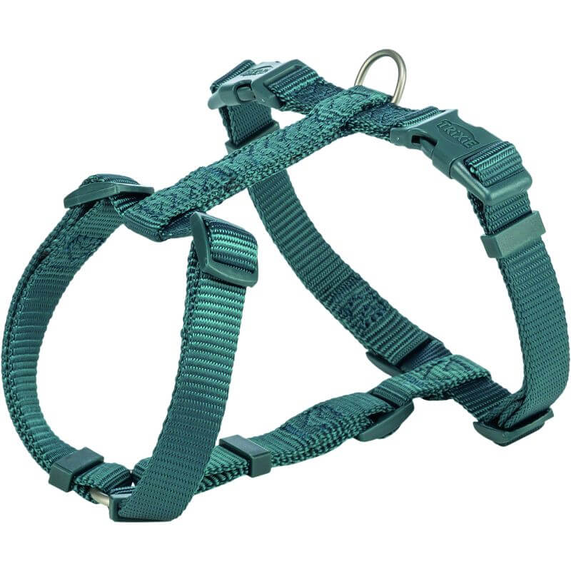 harnais H Premium, L–XL: 75–120 cm/25 mm, pétrole