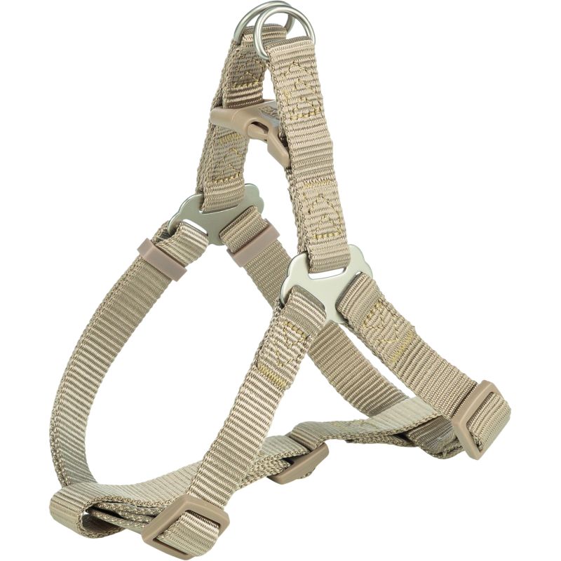 Premium harnais One Touch, XS–S: 30–40 cm/10 mm, sable