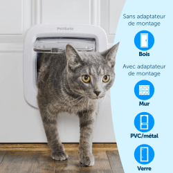 CHATIERE PUCE ELECTRONIQUE BLANC PETSAFE