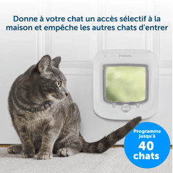 CHATIERE PUCE ELECTRONIQUE BLANC PETSAFE
