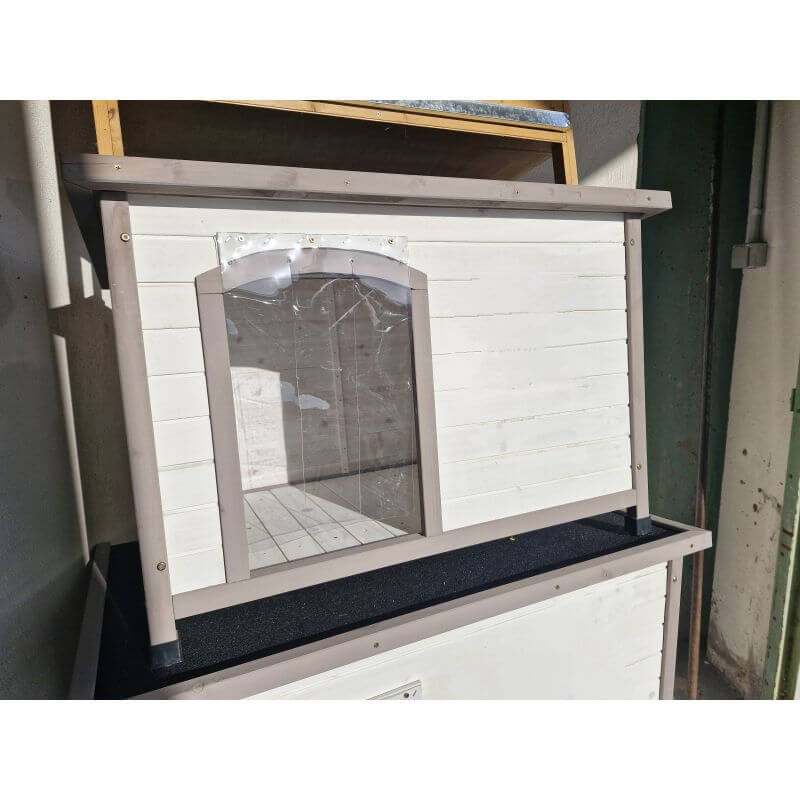 NICHE TOIT PLAT BLANC L 116x76x82