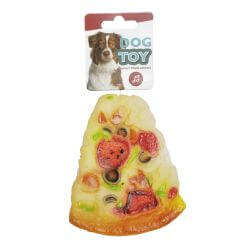 JOUET VINYL PIZZA 14.5cm