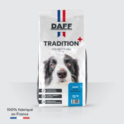 DAFF TRADITION + CHIOT RICHE EN VOLAILLE 12KG