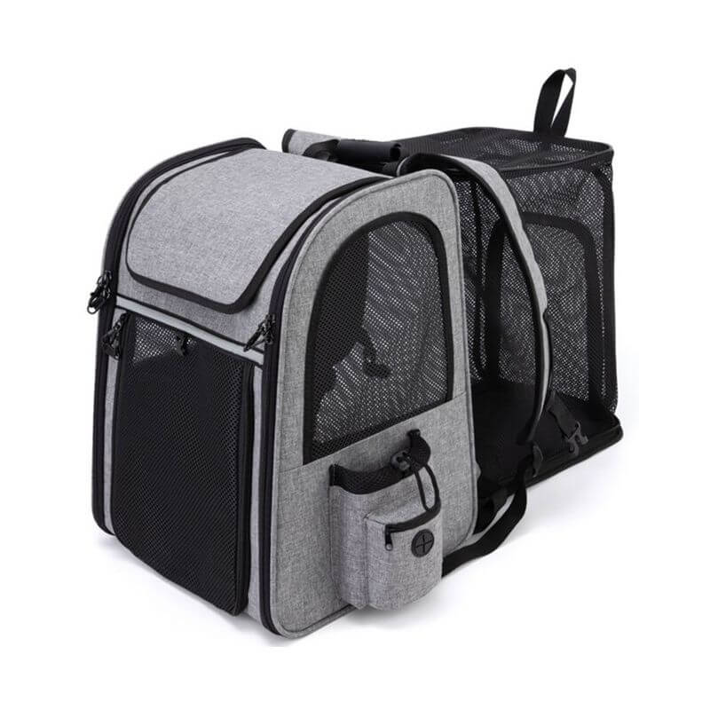 SAC A DOS GRIS 34x28x43cm