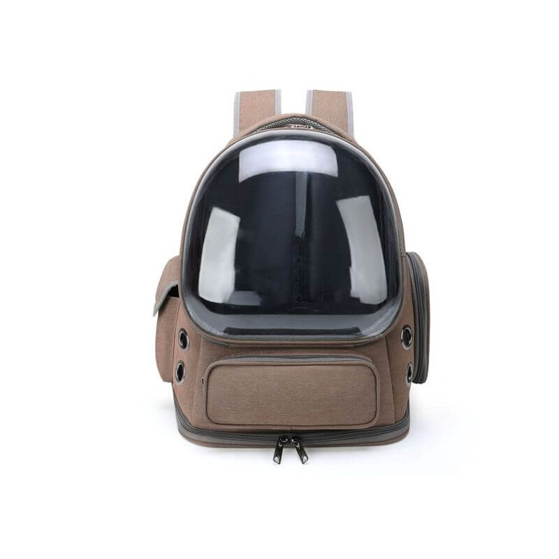 SAC A DOS BRUN 42x34x27cm