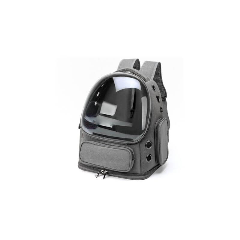 SAC A DOS GRIS 42x34x27cm