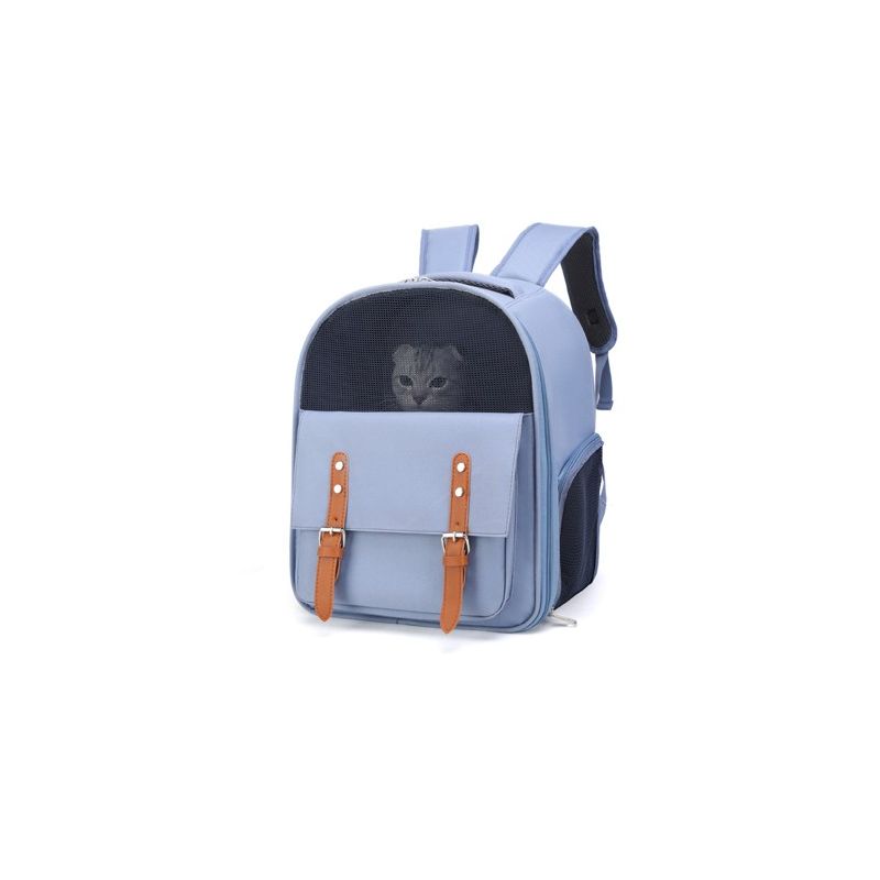 SAC A DOS BLEU 39x25x32cm