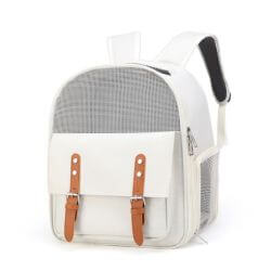 SAC A DOS BLANC 39x25x32cm