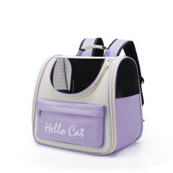SAC A DOS VIOLET 37x34x25cm