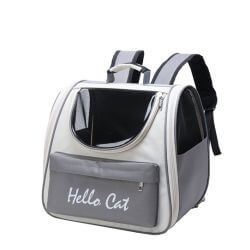 SAC A DOS GRIS 37x34x25cm