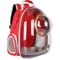 SAC A DOS ROUGE 42x33x28cm