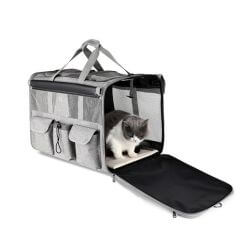 SAC A DOS GRIS 60x38x41cm