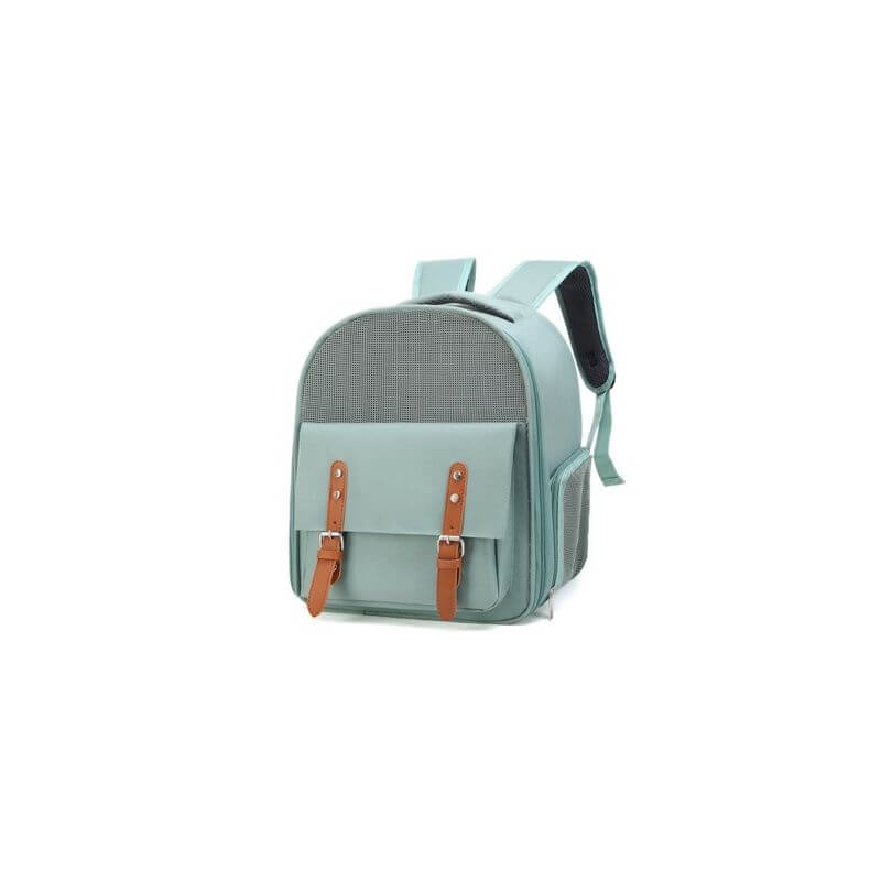 SAC A DOS VERT CLAIR 39x25x32cm